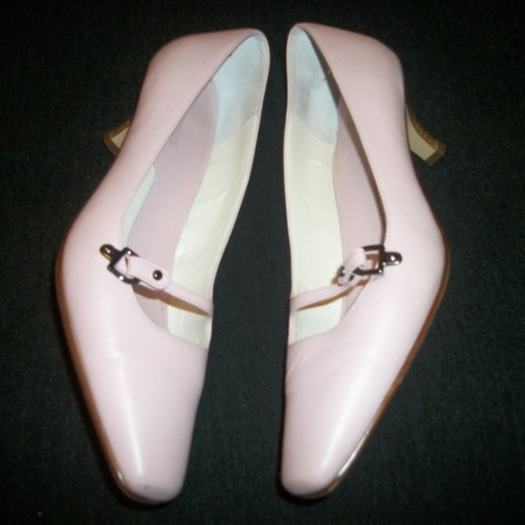 GIRLHOODCORE BARBIECORE COQUETTE PRETTY IN PINK PASTEL ARESOLES PUMPS 8 B - Picture 3 of 6